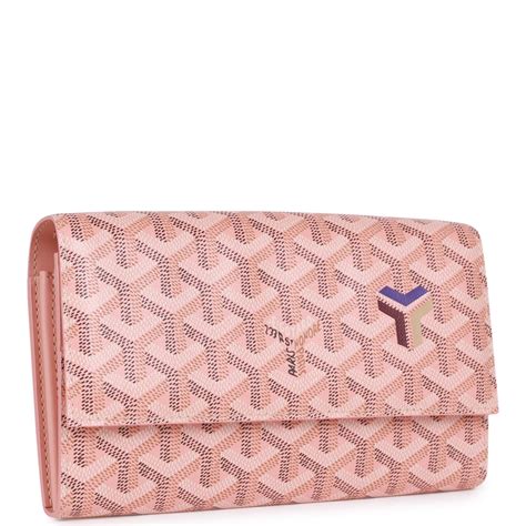 goyard ash pink|Varenne Continental Wallet .